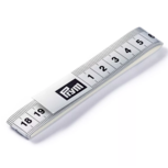 Centimeter band zelfklevend zilver 150cm lang PRYM Fixo