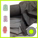 Soepele plakbare viscose plakdoek 150cm breed rol 30m