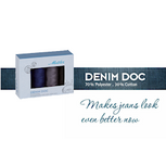 Polycore Cotton Denim Doc garen dikte 75 voor (door)stikken en meer kit 4 klosjes van 100m in donkere tinten