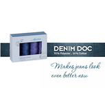 Polycore Cotton Denim Doc garen dikte 75 voor (door)stikken en meer kit 4 klosjes van 100m blauwtinten