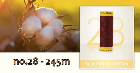 Silk Finish Cotton dikte 28