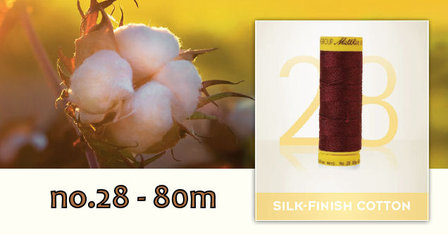 Silk Finish Cotton dikte 28