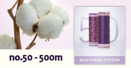 Silk Finish Cotton dikte 50