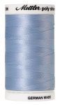 Polysheen decoratief borduurgaren dikte 40 klos 800m blauw 3761