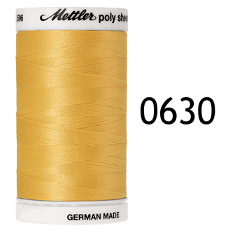 Polysheen decorative embroiderythread number 40 spool 800m YELLOW 0630