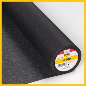 H200 black 25m roll