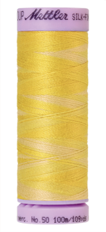 Cotton sewingthread - Silk Finish Cotton multicolour no.50 100m spool colour 9859 - Amann Group Mettler
