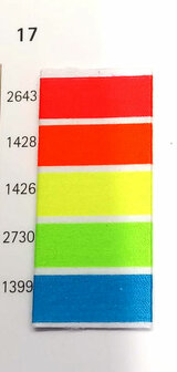 Seralon 200m NEON ROOD universeel naaigaren (op kleurkaart in rij 17)