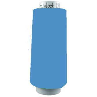 Trojalock  turquoise blauw lockgaren 2500m per coon