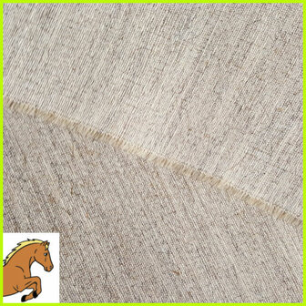 Stevige paardenhaardoek geschoren 80cm breed