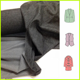 Soepele plakbare viscose plakdoek 150cm breed