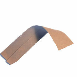 Katoenen biaisband gedroogd zeegras-taupe 30mm rol 10m 