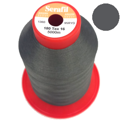 Serafil overlocking thread WHALE 120/2 (new coding 180) per spool 5000m