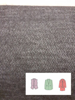 Soepele plakbare viscose plakdoek 150cm breed