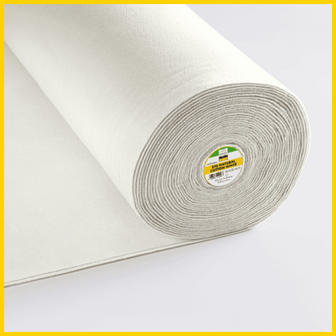 Natural Cotton white - Katoenen volumevlies 276 van vlieseline 244 cm breed rol 27m