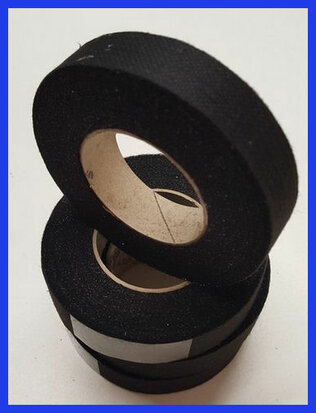 Kantenband 2cm breed zwart op rol