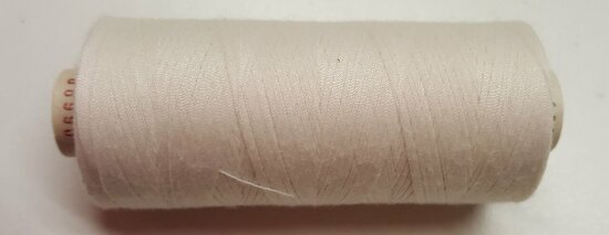 Alterfil S sewing thread and overlocking thread - with Anti-wrinkle coating for smooth seams - spool 1000m - OFFWHITE colour 08