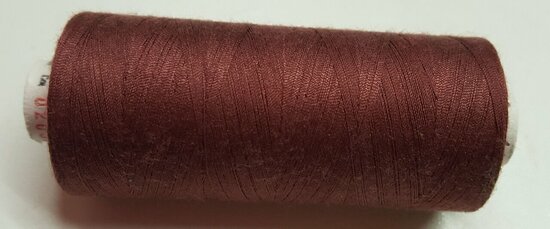 Alterfil S sewing thread and overlocking thread - with Anti-wrinkle coating for smooth seams - spool 1000m - BORDEAUX RED colou