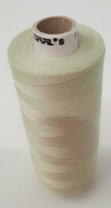 Alterfil S sewing thread and overlocking thread - with Anti-wrinkle coating for smooth seams - spool 1000m - VERY LIGHT GREEN c