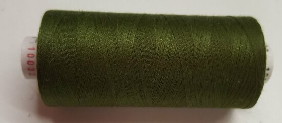 Alterfil S sewing thread and overlocking thread - with Anti-wrinkle coating for smooth seams - spool 1000m - FORREST GREEN colo