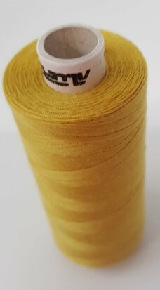Alterfil S sewing thread and overlocking thread - with Anti-wrinkle coating for smooth seams - spool 1000m - CURRY POWDER colou