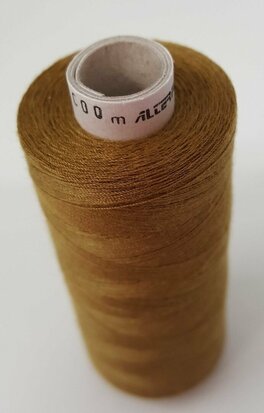 Alterfil S sewing thread and overlocking thread - with Anti-wrinkle coating for smooth seams - spool 1000m - BRONZE colour 0714