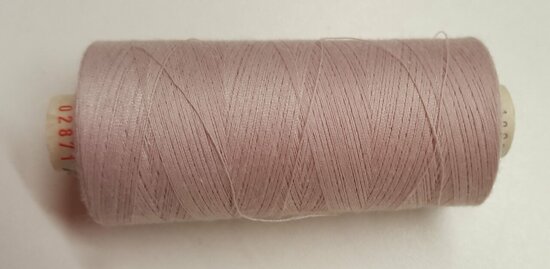 Alterfil S sewing thread and overlocking thread - with Anti-wrinkle coating for smooth seams - spool 1000m - SOFT OLD PINK colo