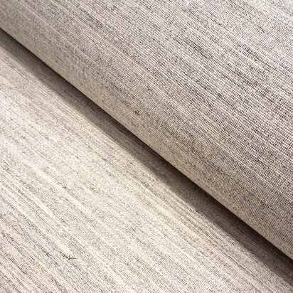 Supple sew in horsehair cloth beige 80cm - tailors quality for pad stitching - finish 3-eko - 20m roll