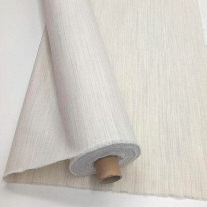 Stevigere naaibare wolhaardoek naturel 80 cm breed