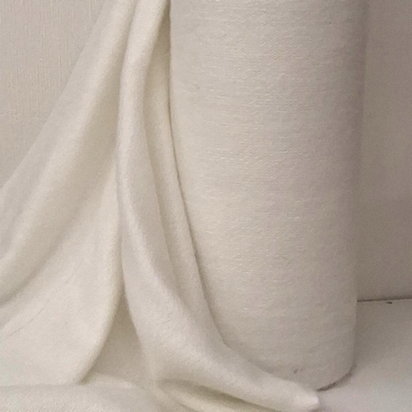 Watteline stretch volume knitted white 130cm wide