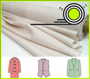 Natuurlijk plakdoek "Polyquick" beige 90 cm breed - gemaakt van viscose met katoen - rol 30m