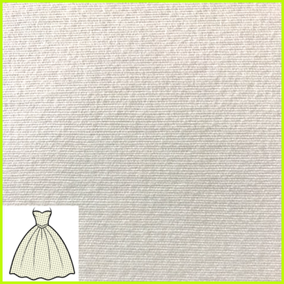 Viscose Bruidslaminaat Soepel Offwhite - tweezijdig geruwd - 35m Rol