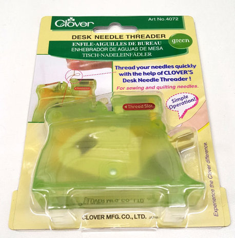 CLOVER Desk needle threader - draaddoorhaler tafel model