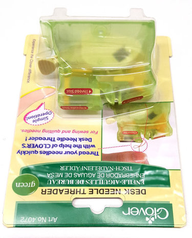 CLOVER Desk needle threader - draaddoorhaler tafel model