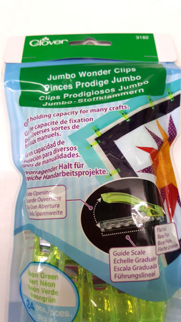 Wonderclips jumbo van clover hebben een grote spanwijdte