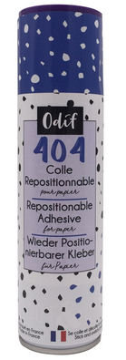 Repositioneerbare plakspray 404