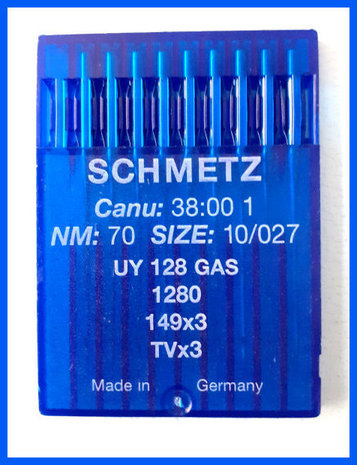 Schmetz Canu 38:00 1 UY 128 GAS 1280 149x3 TVx3