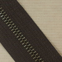 Tweeweg metalen antiek rits