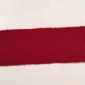 Ripsband rood 25mm viscose
