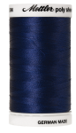 Polysheen decoratief borduurgaren dikte 40 klos 800m donkerblauw 3323