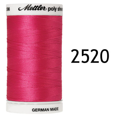 Polysheen decorative embroiderythread number 40 spool 800m INTENSE PINK