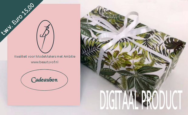 Digitale cadeaubon