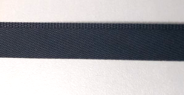 Bottom Hem tape for mens trousers polyester dark grey roll 25m - colour 1452 of Amann Mettler Seralon