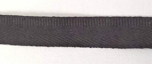 Bottom Hem tape for mens trousers cotton dark grey roll 25m - colour 1235 of Amann Mettler Seralon