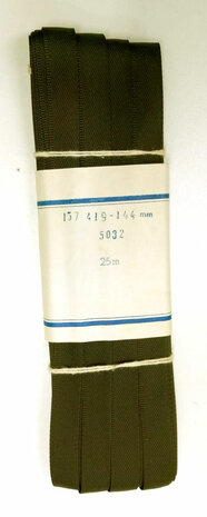 Stootband polyester legergroen rol 25m - kleur 663 van Amann Mettler Seralon