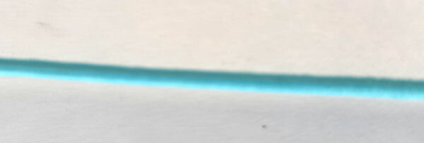 Cord Elastic 3mm per 10 metres aqua / turquoise