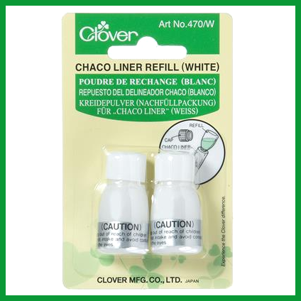 chalk refill white