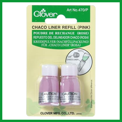 chalk powder refill pink
