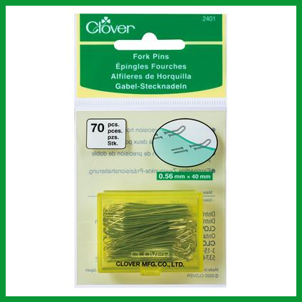 CLOVER Forkpins box 35 pieces 0,56x40mm