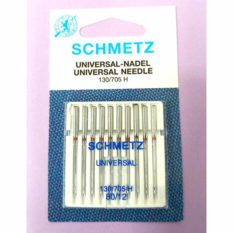 Sewing machine needles universal Schmetz pack 10 needles nm 80/12